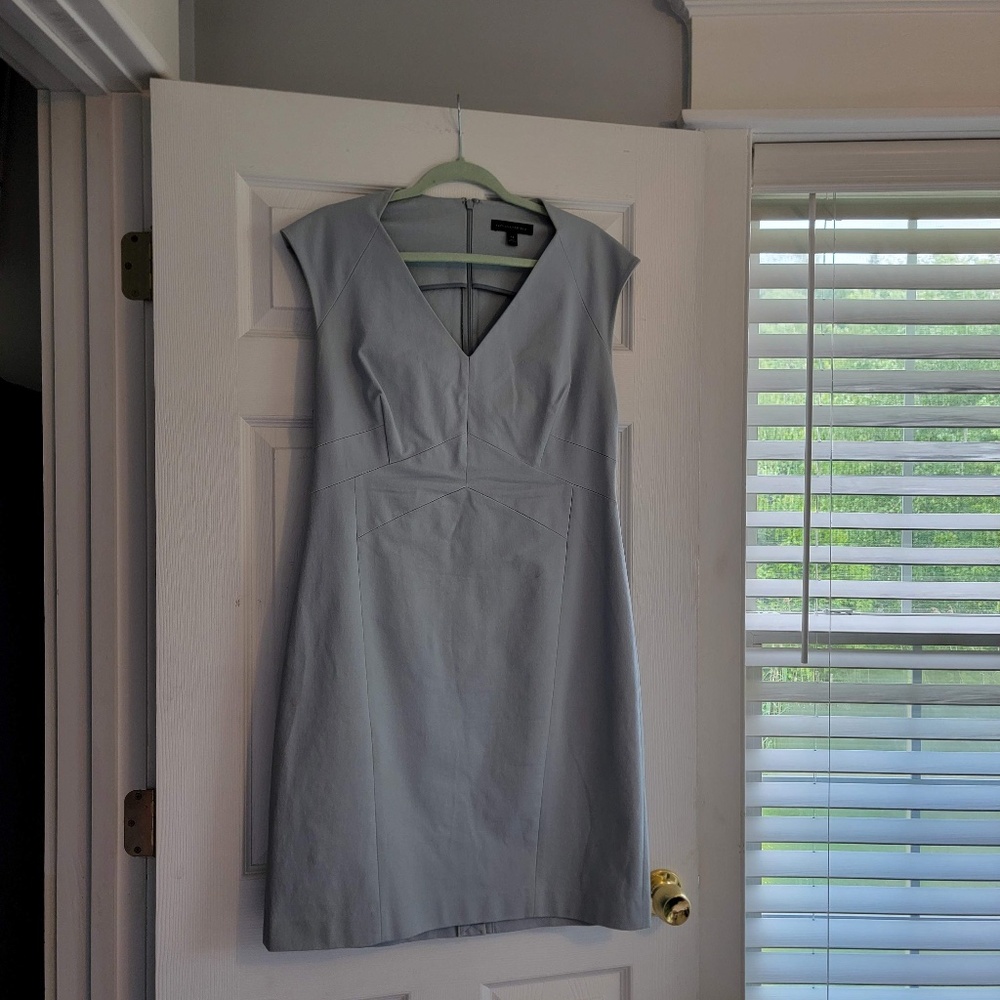 Banana Republic Blue Short Midi Dress Size 14